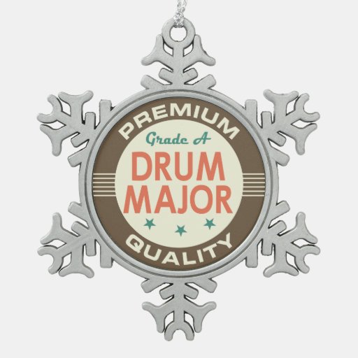 drum major music band gift snowflake pewter christmas drum major music band gift snowflake pewter christmas