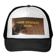 Drum or Drummer Cymbal Picture Mesh Hats