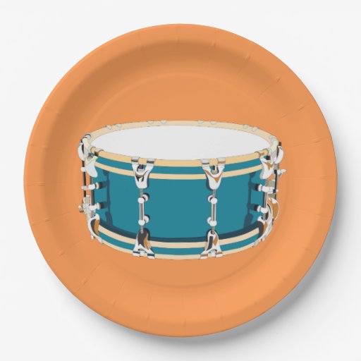 Drum Paper Plates Zazzle