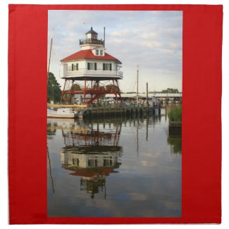 Drum Point Lighthouse napkin