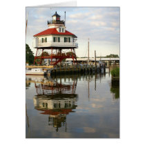 (Drum Point Lighthouse Greeting Cards