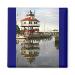 (Drum Point Lighthouse Fridge Magnet