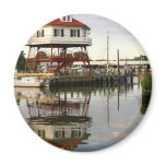 (Drum Point Lighthouse Fridge Magnet