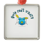 Drum Set - Blue Christmas Ornaments