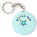 Drum Set - Blue Key Chains