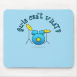 Drum Set - Blue Mousepads