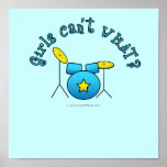 Drum Set - Blue Print