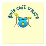 Drum Set - Blue Print