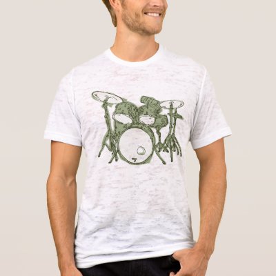 Drum Set Fashion T T-shirt by uniqueartgifts