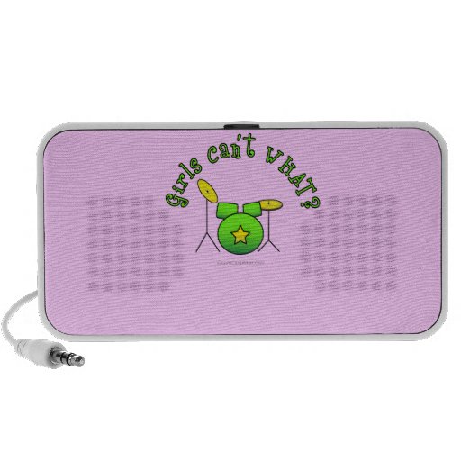 Drum Set - Green Travelling Speakers