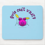 Drum Set - Pink Mousepads