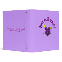 Drum Set - Purple binders