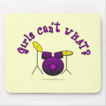 Drum Set - Purple Mousepads