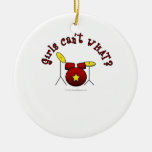 Drum Set - Red Ornament