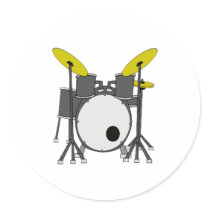 Drum Set Stickers