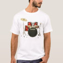 Drum Set Tee t-shirts by craftworker Drum Set Tee t-shirts