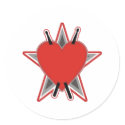 Drum Stick Tattoo stickers