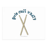 Drum Sticks Postcards