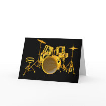 Drumkit - Yellow cards by Music_To_My_Ears Drumkit - Yellow cards