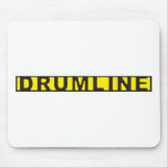 Drumline Crime Scene Tape Mouse Pads