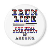 Drumline Heart Beat magnets by MarchingBand Drumline Heart Beat magnets