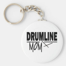 Drumline Mom Keychain
