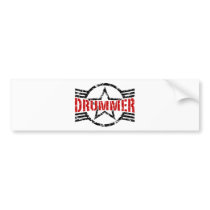 Drummer bumper stickers by magarmor Drummer bumper stickers