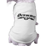 Drummer Dog Tee Shirt