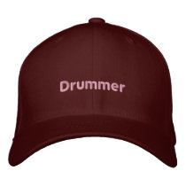 Drummer embroidered hats