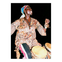 Drummer in Banjul, The Gambia, West Africa posters by Goodmanster Drummer in Banjul, The Gambia, West Africa posters