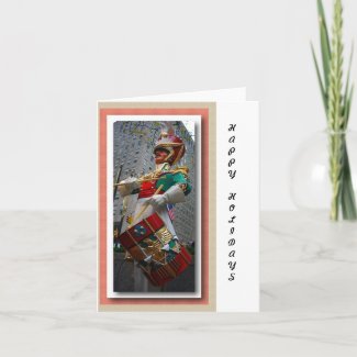 Drummer in New York Holiday Card