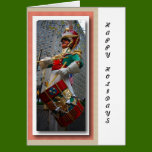 Drummer in New York Holiday Card cards