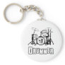 Drummer Keychain