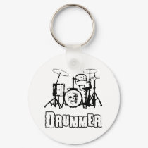 Drummer keychains