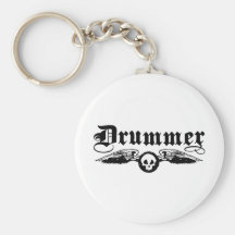 Drummer Keychains