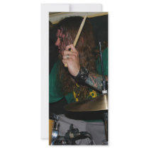 Drummer Full Color Rack Card