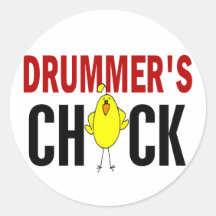Drummer’s Chick 1 Stickers