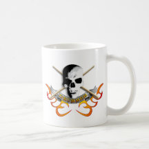Drummer skull C Coffee Mug