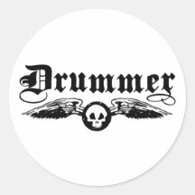 Drummer Stickers