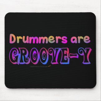 Pscychedelic Colors Percussion Mousepad/ Mouse Mat
