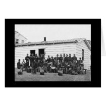 Drummers at Leisure in Washington, DC 1865 cards
