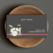 Drummer's Business Card