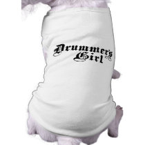 Drummer's Girl pet clothing by magarmor Drummer's Girl pet clothing