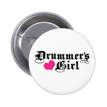 Drummer's Girl Pins