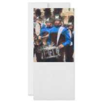 Drummers Customized Rack Card
