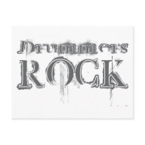 Drummers Rock postcards by busybrain Drummers Rock postcards