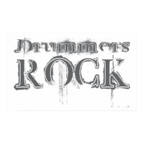 Drummers Rock posters by busybrain Drummers Rock posters