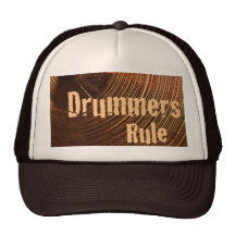Drummers Rule Hat or Cap