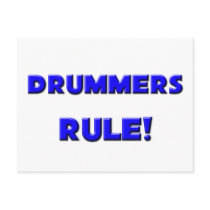 Drummers Rule! postcards by professions Drummers Rule! postcards