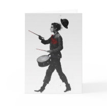 Drumming Boy Greeting Card